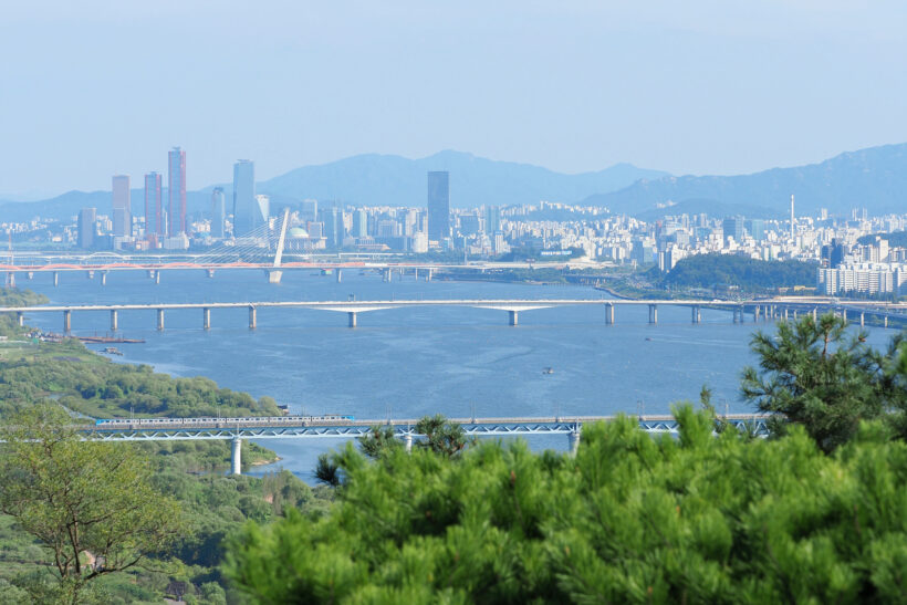 내려다보며 내려다보임을 준비하다 @고양 행주산성